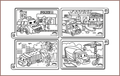 COLOUR ME MATS Emergency & Construction Vehicles (Colouring Mat Bundle)