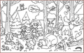 COLOUR ME MATS Into the Woods (Colouring Mat Bundle)
