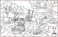 COLOUR ME MATS Safari Adventure (Colouring Mat Bundle)
