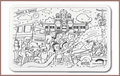 COLOUR ME MATS Timmy & Tammy At Central Fire Station (Colouring Mats Bundle)