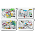 COLOUR ME MATS Timmy & Tammy Gardens to Skylines (Colouring Mat Bundle)