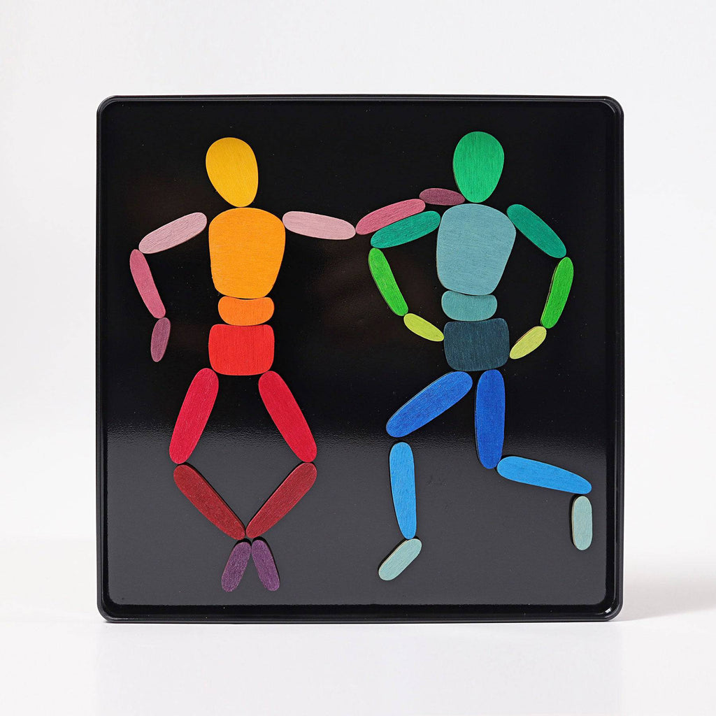 GRIMM'S mini magnetic puzzle set Inmotion with 2 bodies