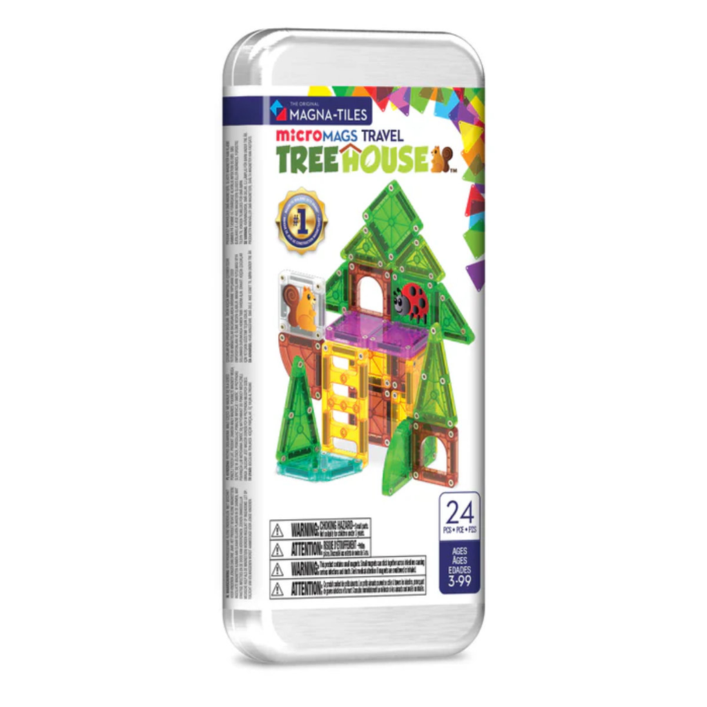 MAGNA-TILES  microMAGS Travel Treehouse